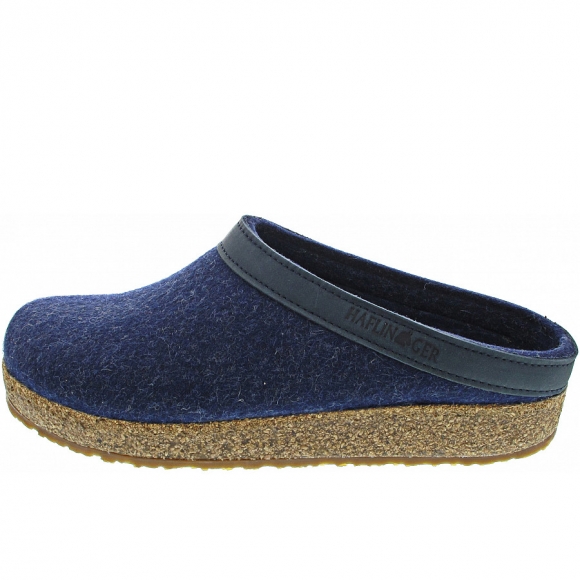 Haflinger Grizzly Torben Hausschuh in jeans