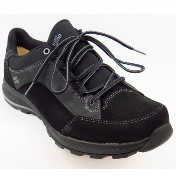 HanWag Banks Low Bunion LL black Wanderschuh in black