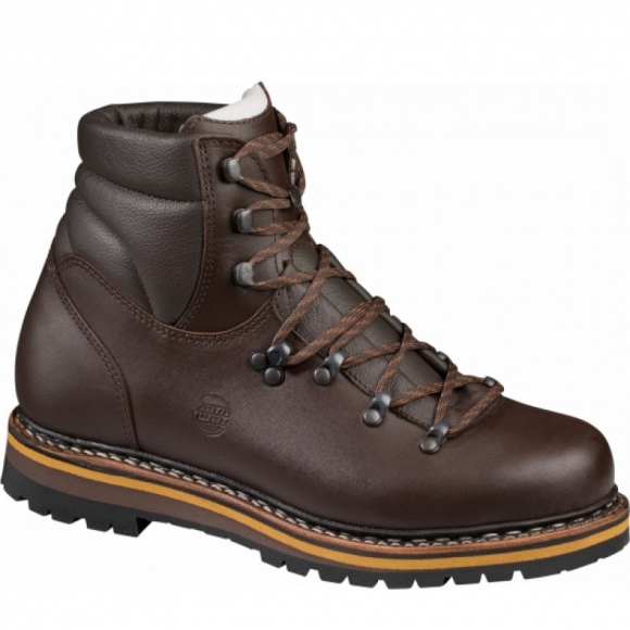 HanWag Grünten zwiegenäht Wanderstiefel in marone