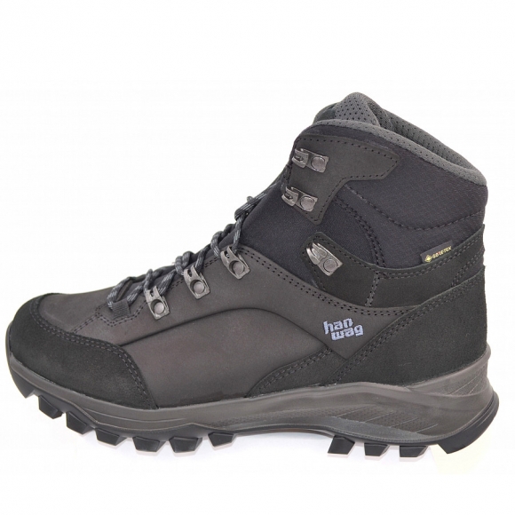 HanWag Banks GTX Wanderstiefel in schwarz