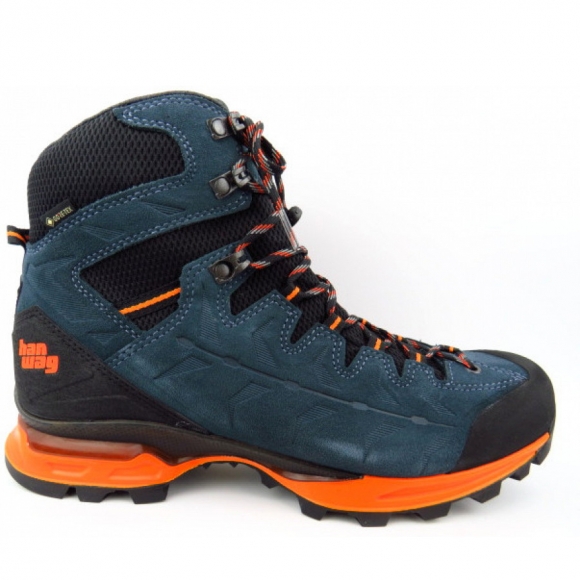 HanWag Makra TREK GTX steel Wanderstiefel in steel orange