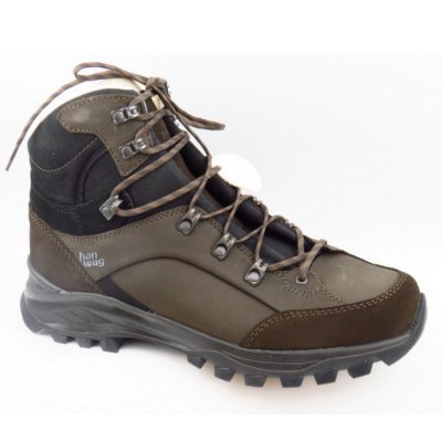 HanWag Alta Bunion II Lederfutter Wanderstiefel in mocca black