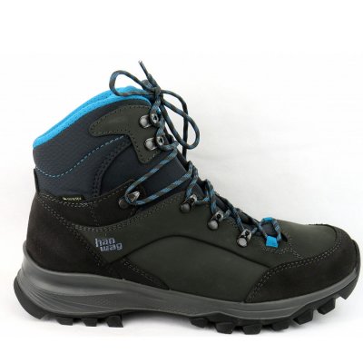 HanWag Banks Lady GTX asphalt Wanderstiefel in asphalt ocean