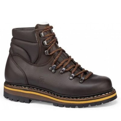 HanWag Grünten Lady zwiegenäht Wanderstiefel in marone