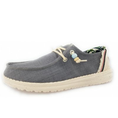 Hey Dude Wendy Natural Slipper in 4ME Indigo