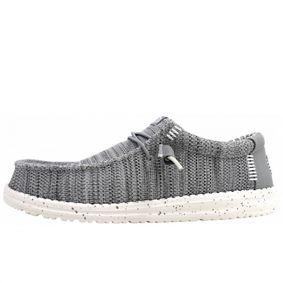 Hey Dude Wally Strech Sox Slipper in grey