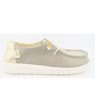 Hey Dude Wendy Metallic Sparkle Slipper in grau metallic Hey Dude Wendy Metallic Sparkle Slipper in grau metallic