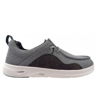 Hey Dude Wally HEY20Mesh Slipper in grey dawn blue