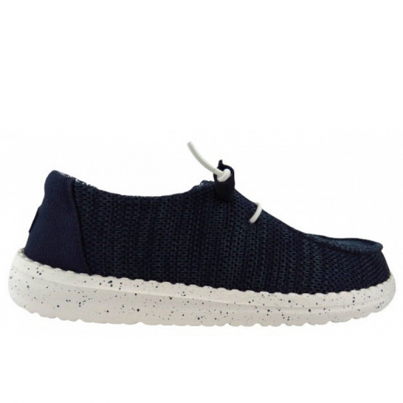 Hey Dude Wendy Stretch SOX Slipper in navy