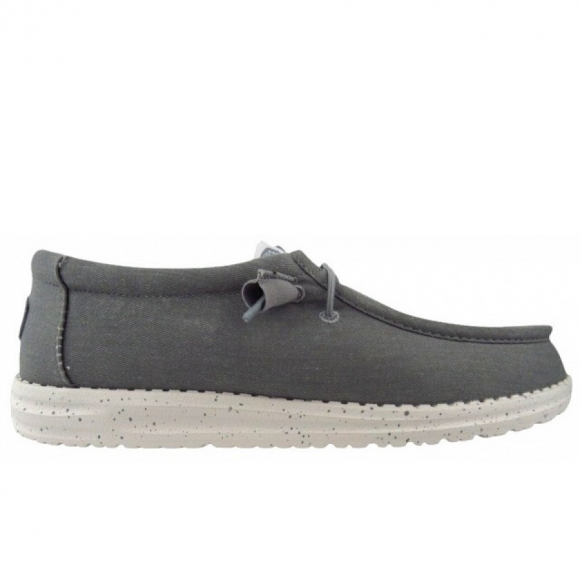 Hey Dude Wally Canvas light grey Slipper in light grey