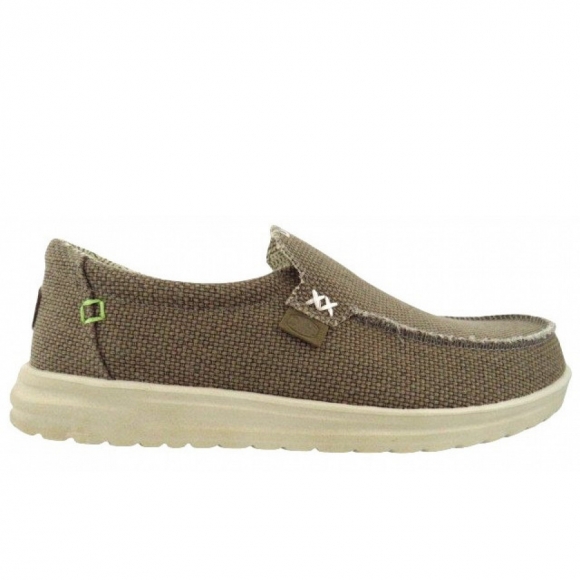 Hey Dude Mikka Braided fossil Slipper in fossil