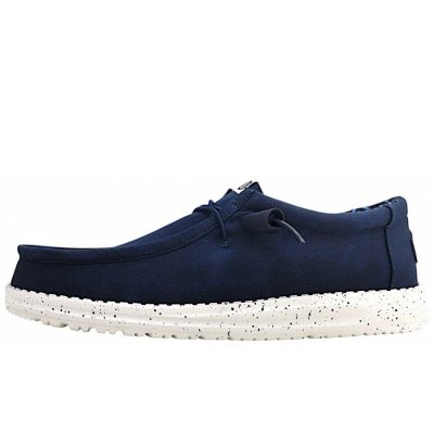 Hey Dude Wally Stretch Slipper in navy 410