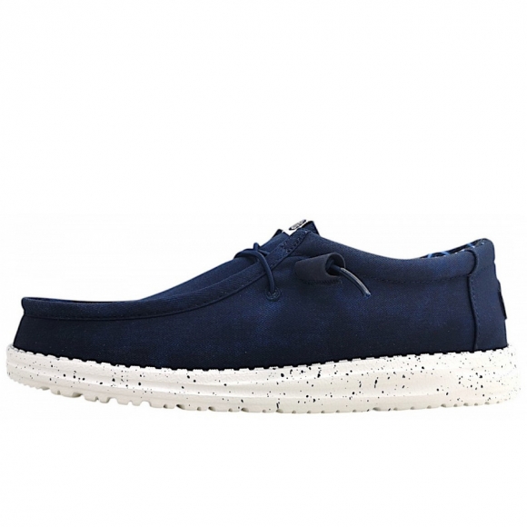 Hey Dude Wally Stretch Slipper in navy 410