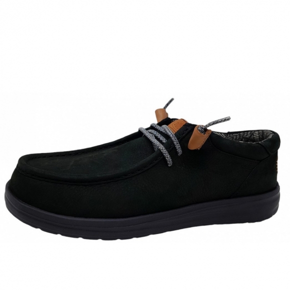 Hey Dude Wally Grip Craft sportlicher Schnürer in black