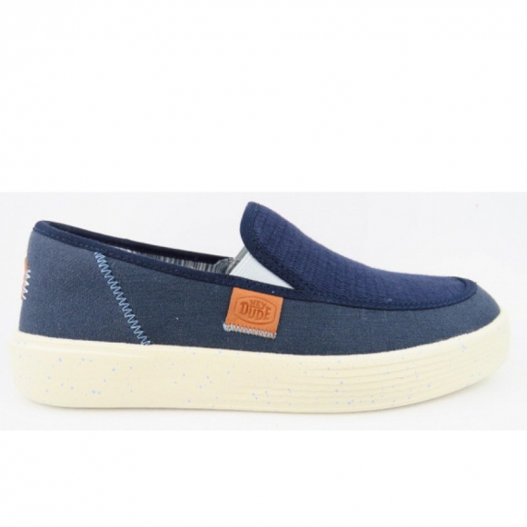 Hey Dude Sunapee m Coastline navy Slipper in navy