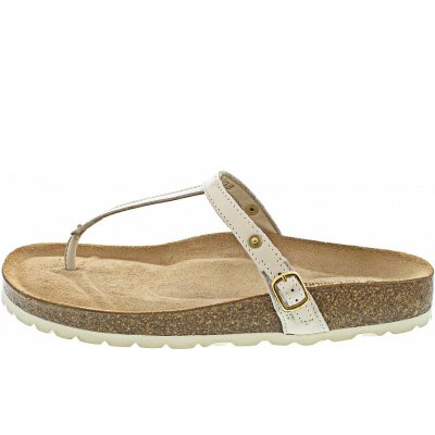 Hey Marly Casual Cork Crema TS Zehentrenner in crema Hey Marly Casual Cork Crema TS Zehentrenner in crema