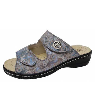 Hickersberger Halluxweite G Pantolette in grau Hickersberger Halluxweite G Pantolette in grau