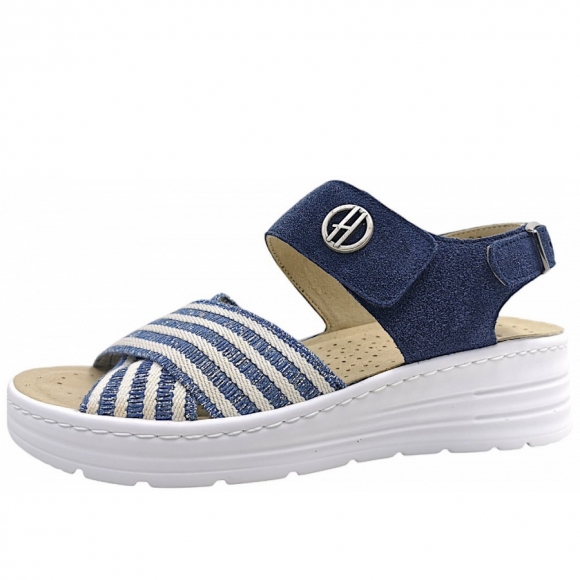 Hickersberger Rimini Sandale in blau komb. 7306