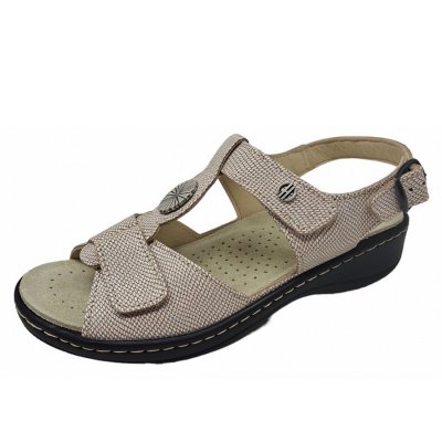Hickersberger Sandalette in linen Hickersberger Sandalette in linen