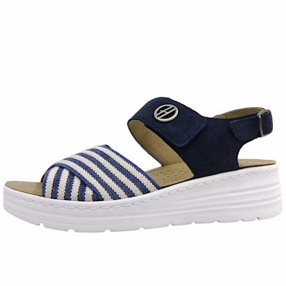 Hickersberger Rimini Sandalette Weite G Sandale in 7301 Blau