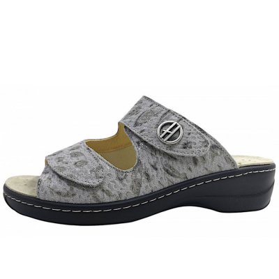 Hickersberger Milano Pantolette in grau/desert 6011 Hickersberger Milano Pantolette in grau/desert 6011