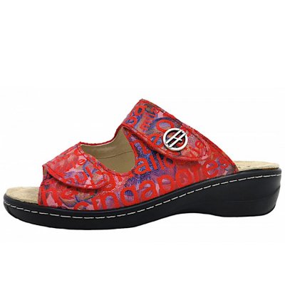 Hickersberger Milano Hallux Pantolette Pantolette in 4057 Rot City