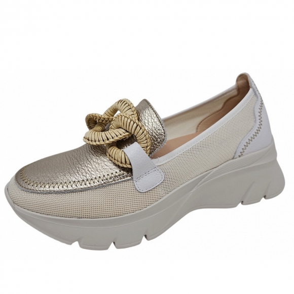 Hispanitas Habana Slipper in cava white