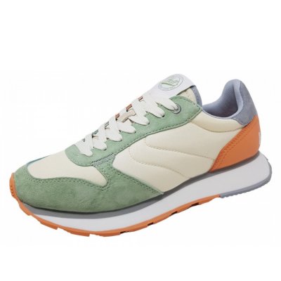 HOFF Kyrene Sneaker in green beige orange