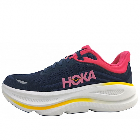 Hoka Bondi 9 Sportschuh in navy/pink