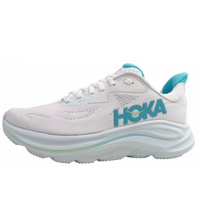 Hoka Clifton 10 Sportschuh in WTCL white/blue