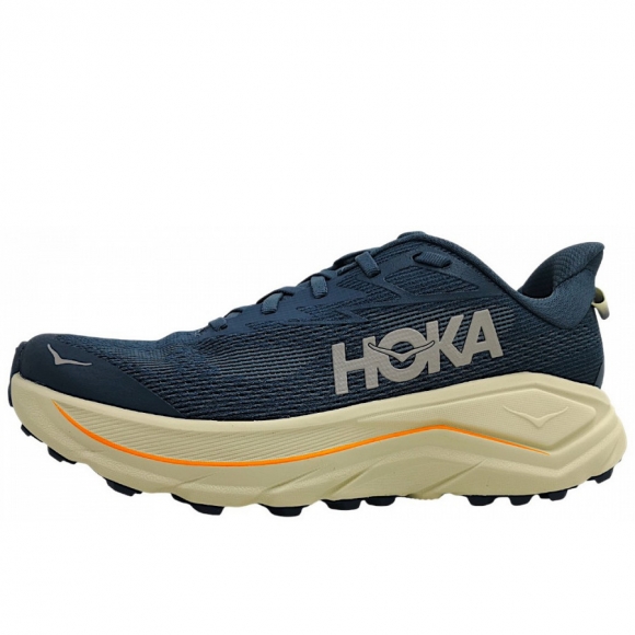 Hoka Challenger 8 Sportschuh in faded navy/pamp grass FYP