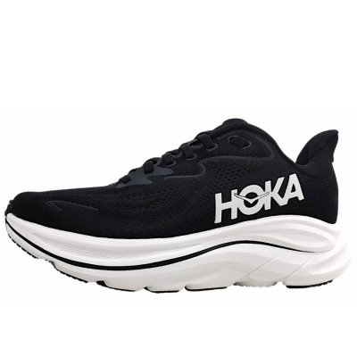 Hoka Clifton 10 Laufschuh in black/white BWHT