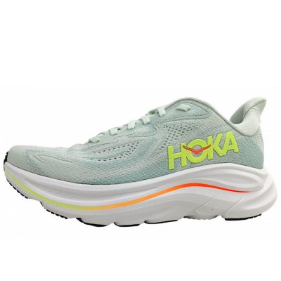 Hoka Clifton 10 Sportschuh in seaglass/neon flame SLSSN