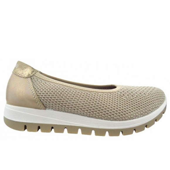 Igi & Co. DEH 76585 RECYCELTES GLITTer Slipper in CREAM-PLAT