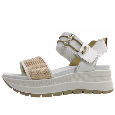Igi & Co. Sandalette in bianco/plata Igi & Co. Sandalette in bianco/plata