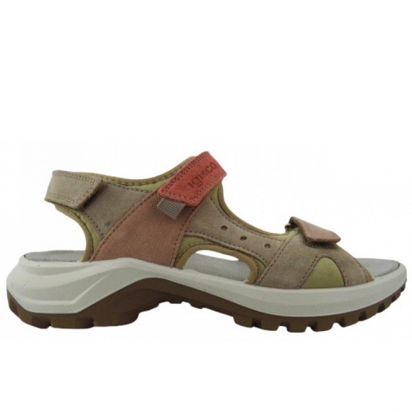 Igi & Co. DXL 76792 VELOURSLEDER Sandale in VISONE-PHARD