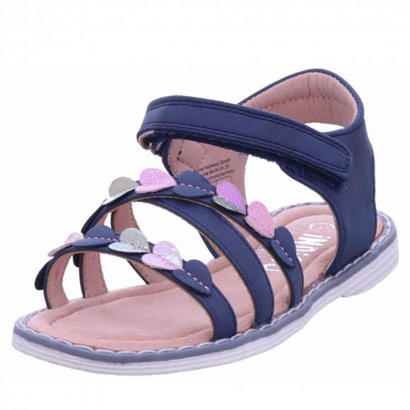 Indigo Sandale in blau