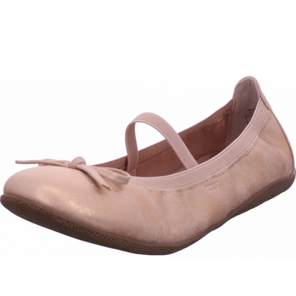 Indigo Ballerinas in Beige