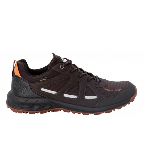 Jack Wolfskin Halbschuhe in espresso/dark red