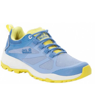 Jack Wolfskin Halbschuh in light blue / lemon Jack Wolfskin Halbschuh in light blue / lemon