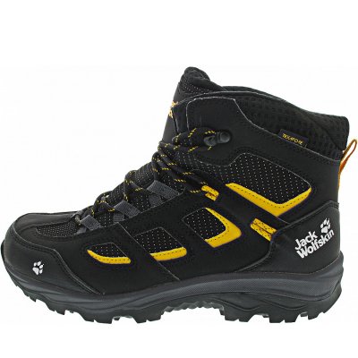 Jack Wolfskin Schnürstiefel in black-burly yellow Jack Wolfskin Schnürstiefel in black-burly yellow