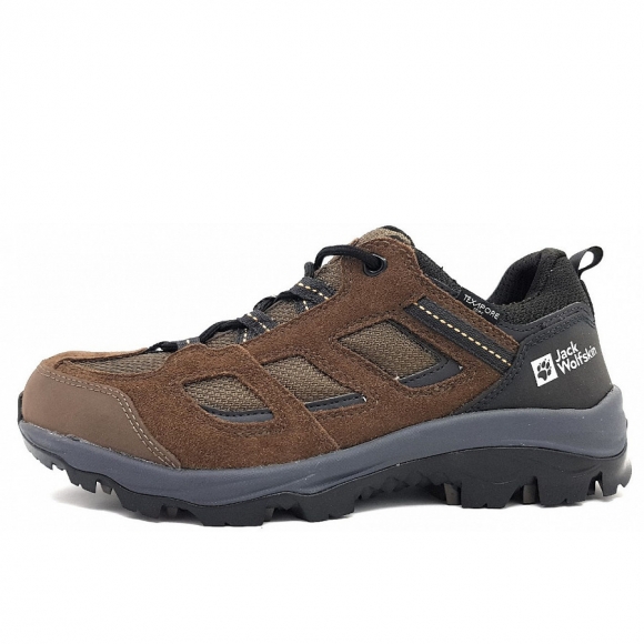 Jack Wolfskin Vojo 3 Tex. Low M Wanderschuh in 5298 Brown/ Phantom