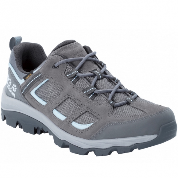 Jack Wolfskin Trekkingschuhe in tarmac grey/light blue