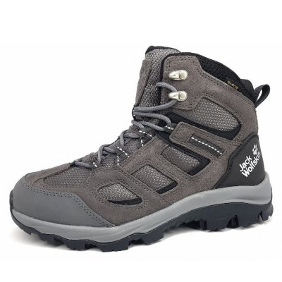 Jack Wolfskin Vojo 3 Texapore mid W Wanderschuh in 6152 tarmac grey/ pink Jack Wolfskin Vojo 3 Texapore mid W Wanderschuh in 6152 tarmac grey/ pink