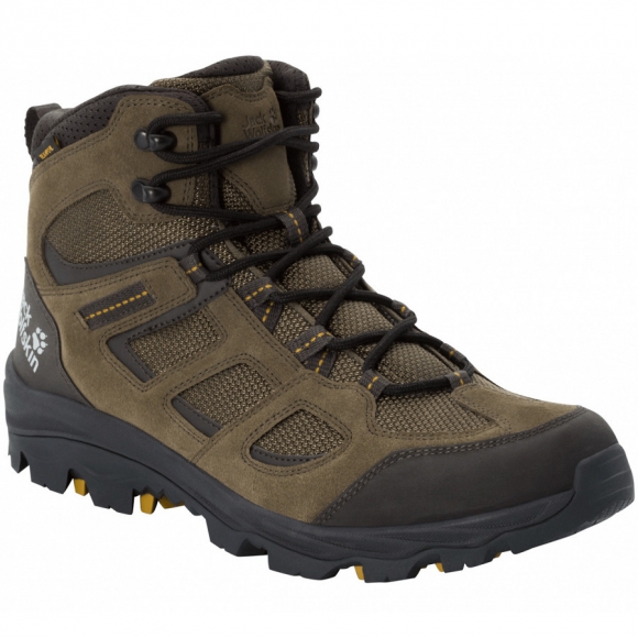 Jack Wolfskin Wanderschuhe in khaki/phantom