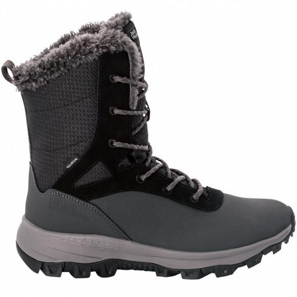 Jack Wolfskin Winterstiefel in Phantom/ Black