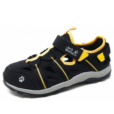Jack Wolfskin Sun Clinber Halbschuh in black burly yellow Jack Wolfskin Sun Clinber Halbschuh in black burly yellow