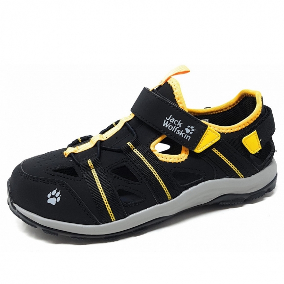 Jack Wolfskin Sun Clinber Halbschuh in black burly yellow