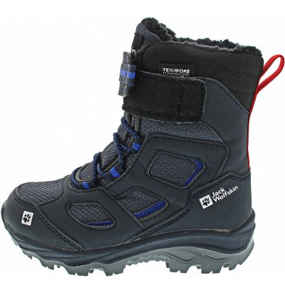 Jack Wolfskin Vojo WT Texapore High K Klettstiefel in dark blue-red Jack Wolfskin Vojo WT Texapore High K Klettstiefel in dark blue-red