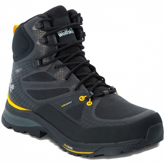 Jack Wolfskin in black/burly yellow XT